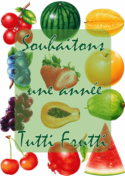 Une ann&eacute;e Tutti Frutti